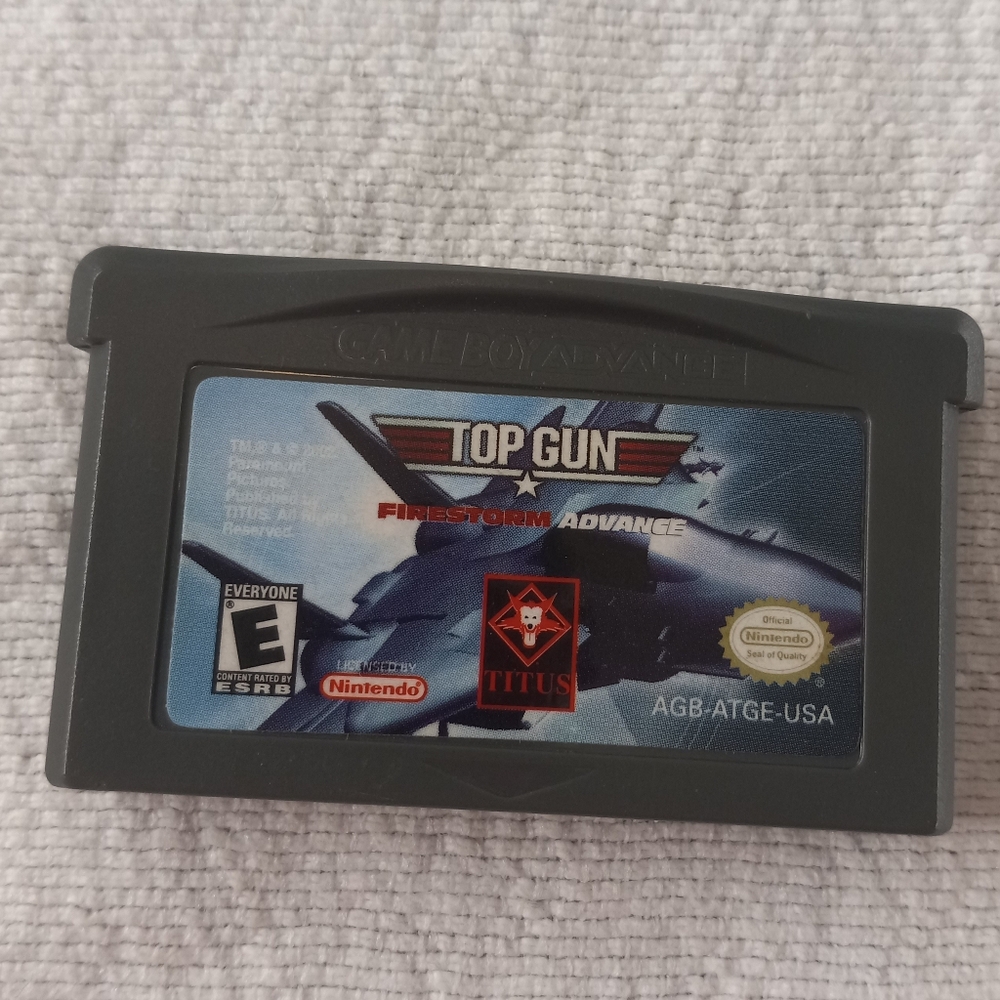 Top Gun: Firestorm Advance Nintendo DSI Cartridge